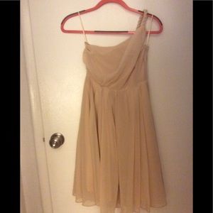 H&M Braided One-Shoulder Dress